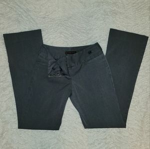 The Limited Exact Stretch Trouser Dress Pants Charcoal Grey 0 regular